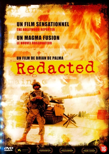 Couverture REDACTED de Brian DE PALMA