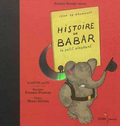 Couverture HISTOIRE DE BABAR LE PETIT ÉLÉPHANT de Jean de BRUNHOFF