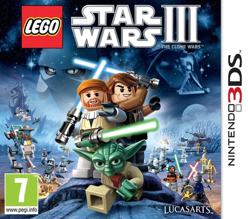Couverture LEGO STAR WARS 3  : THE CLONE WARS - 3DS