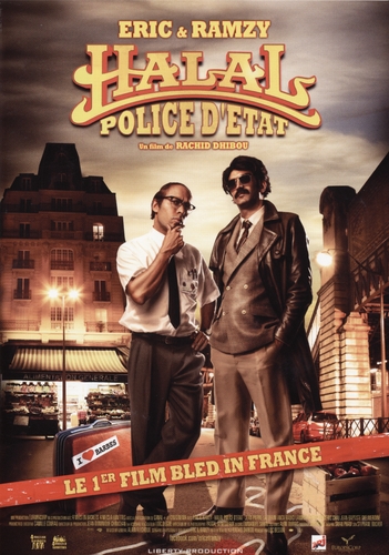 Couverture HALAL POLICE D'ÉTAT de Rachid DHIBOU