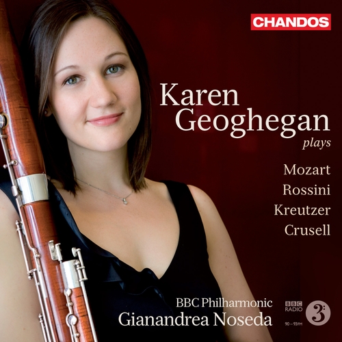 Couverture GEOGHEGAN - BASSON: MOZART, ROSSINI, KREUTZER, CRUSSEL