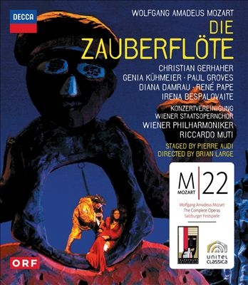 Couverture DIE ZAUBERFLÖTE de Wolfgang Amadeus MOZART