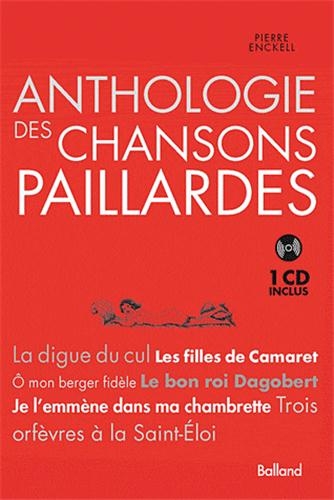 Couverture ANTHOLOGIE DES CHANSONS PAILLARDES