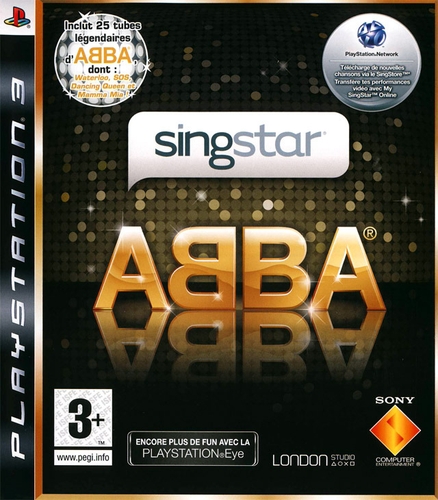 Couverture SINGSTAR ABBA - PS3