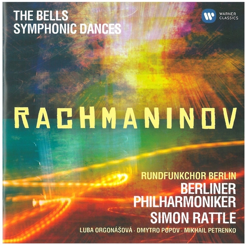 Couverture LES CLOCHES / DANSES SYMPHONIQUES de Sergey Vasil'yevich RACHMANINOV