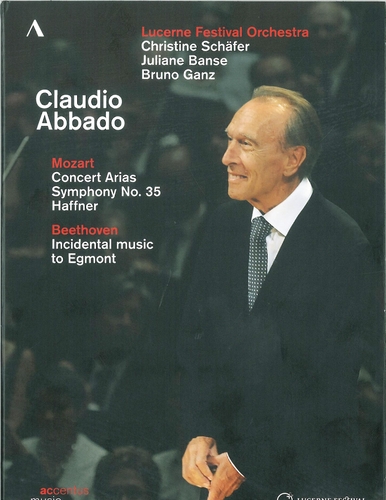 Couverture ABBADO - MOZART/ BEETHOVEN