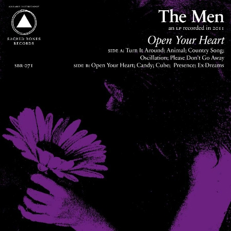 Couverture OPEN YOUR HEART de THE MEN