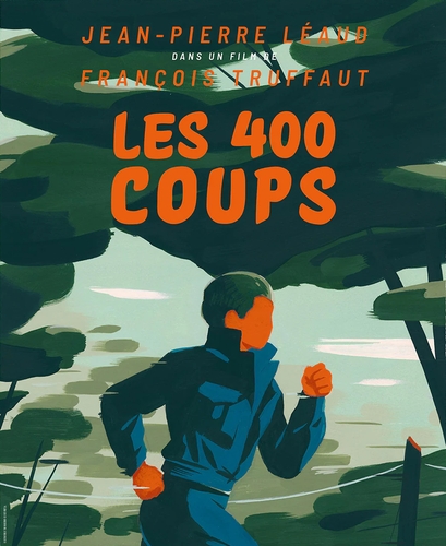 Couverture LES QUATRE CENTS COUPS de François TRUFFAUT