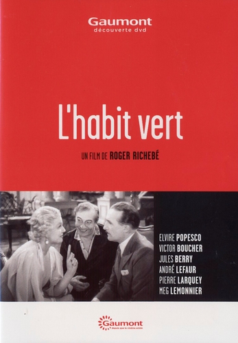 Couverture L'HABIT VERT de Roger RICHEBE