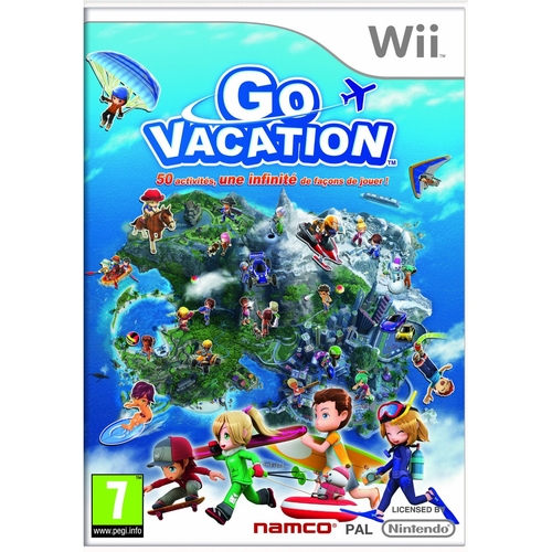 Couverture GO VACATION - Wii