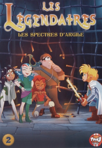 Couverture LES LÉGENDAIRES - 2 : LES SPECTRES D'ARGILE de Prakash TOPSY