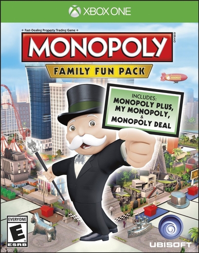 Couverture MONOPOLY FAMILY FUN PACK