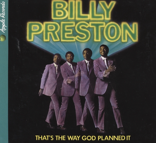 Couverture THAT'S THE WAY GOD PLANNED IT de Billy PRESTON