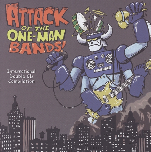 Couverture ATTACK OF THE ONE-MAN BANDS! de ROCK AND ROLL/ROCKABILLY