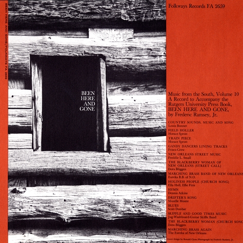 Couverture MUSIC FROM THE SOUTH, VOL.10: BEEN HERE & GONE