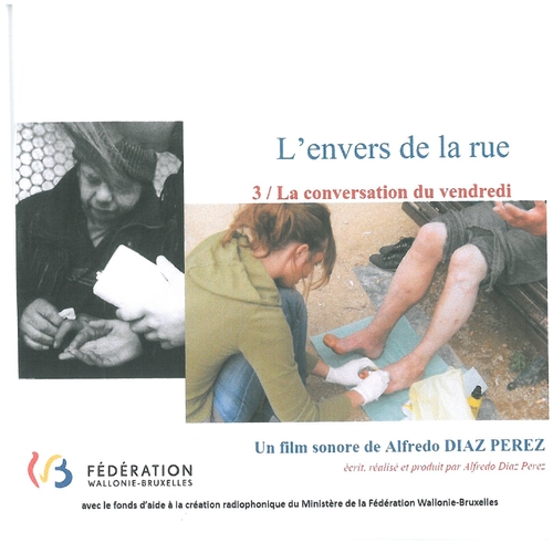 Couverture L'ENVERS DE LA RUE - 3/ LA CONVERSATION DU VENDREDI de Alfredo DIAZ PEREZ