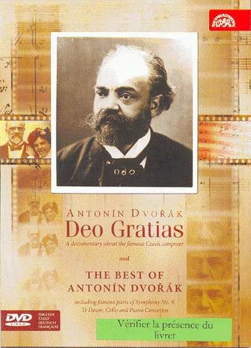 Couverture DEO GRATIAS, A DOCUMENTARY de Antonin DVORAK