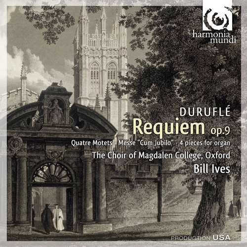 Couverture REQUIEM / 4 MOTETS / MESSE "CUM JUBILO" / 4 PIÈCES ORGUE de Maurice DURUFLE