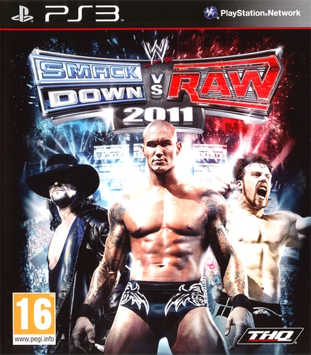 Couverture WWE SMACKDOWN VS RAW 2011 - PS3