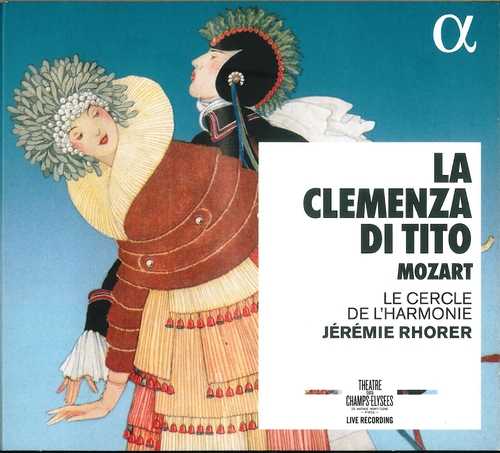 Couverture LA CLEMENZA DI TITO de Wolfgang Amadeus MOZART