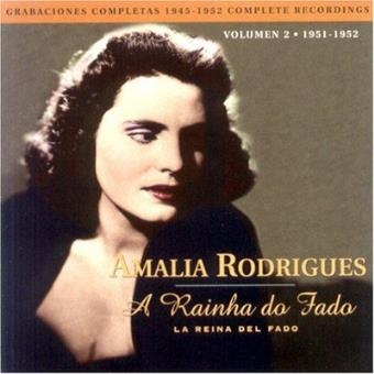Couverture COMPLETE RECORDINGS VOL. 2, 1951-1952 - A RAINHA DO FADO de Amalia RODRIGUES