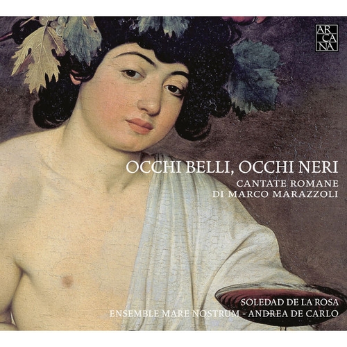 Couverture OCCHI BELLI, OCCHI NERI (CANTATE ROMANE) de Marco MARAZZOLI