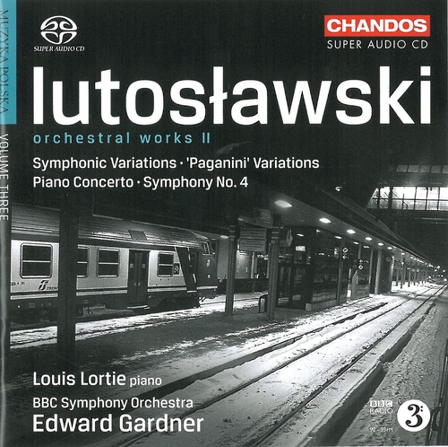 Couverture VARIATIONS SYMPHONIQUES, CONCERTO POUR PIANO, SYMPH.4 de Witold LUTOSLAWSKI