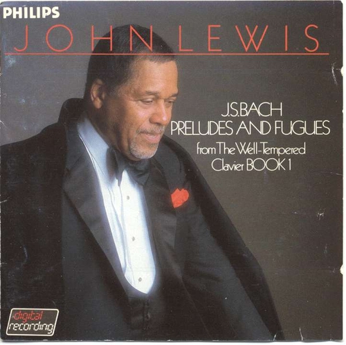 Couverture J.S. BACH PRELUDES AND FUGUES de John LEWIS