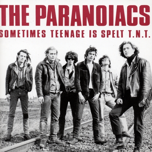 Couverture SOMETIMES TEENAGE IS SPELT T.N.T. de THE PARANOIACS