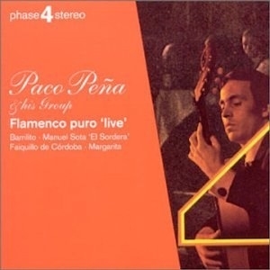 Couverture FLAMENCO PURO "LIVE" de Paco PEÑA