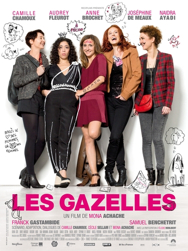 Couverture LES GAZELLES de Mona ACHACHE