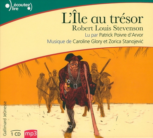 Couverture L'ÎLE AU TRÉSOR (CD-MP3) de Robert Louis STEVENSON