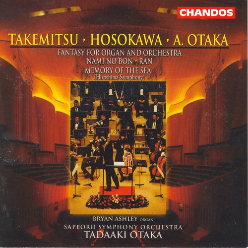 Couverture TAKEMITSU, HOSOKOWA, OTAKA: OEUVRES POUR ORCHESTRE de Toru TAKEMITSU