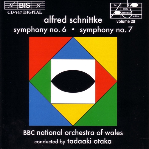 Couverture SYMPHONIE 6,7 de Alfred Garrijévitch SCHNITTKE