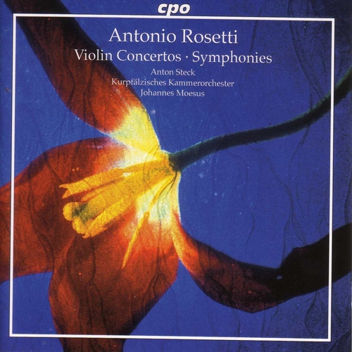 Couverture CONCERTOS VIOLON / SYMPHONIES de Francesco Anton ROSETTI