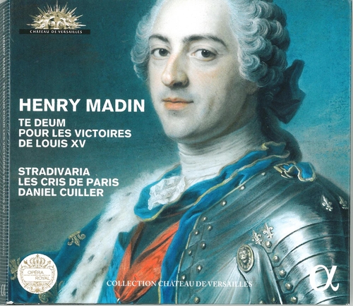 Couverture TE DEUM POUR LES VICTOIRES DE LOUIS XV de Henry MADIN