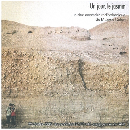 Couverture UN JOUR, LE JASMIN de Maxime COTON
