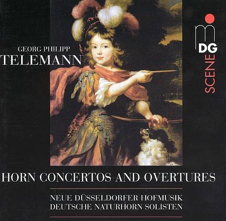 Couverture CONCERTOS COR ET SUITES de Georg Philipp TELEMANN