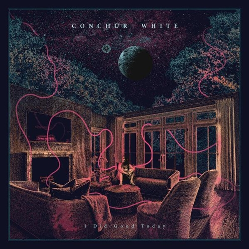 Couverture SWIRLING VIOLETS de Conchur WHITE