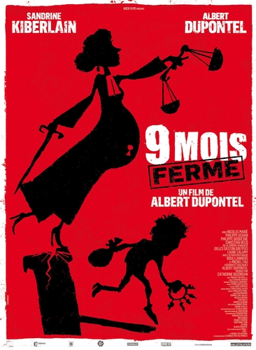 Couverture 9 MOIS FERME de Albert DUPONTEL