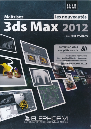 Couverture APPRENDRE 3DS MAX 2012 - LES NOUVEAUTES