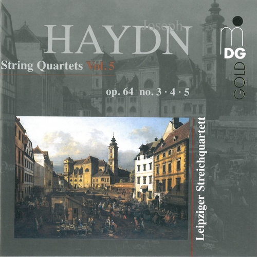 Couverture QUATUOR CORDES OP.64 3-5 (VOL.5) de Joseph [Franz] HAYDN