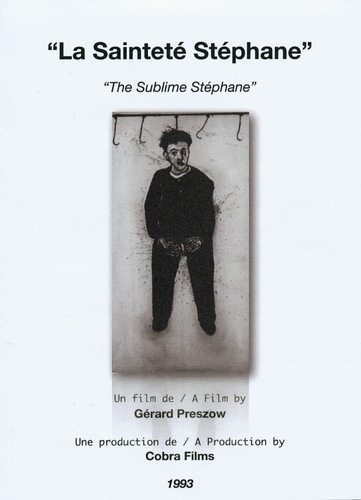 Couverture LA SAINTETÉ STÉPHANE