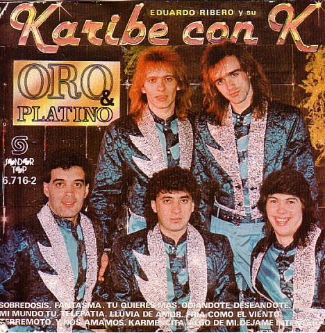 Couverture ORO Y PLATINO de Eduardo RIBERO Y SU KARIBE CON K