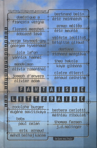 Couverture FANTAISIE LITTÉRAIRE