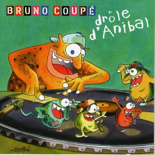 Couverture DRÔLE D'ANIBAL de Bruno COUPÉ