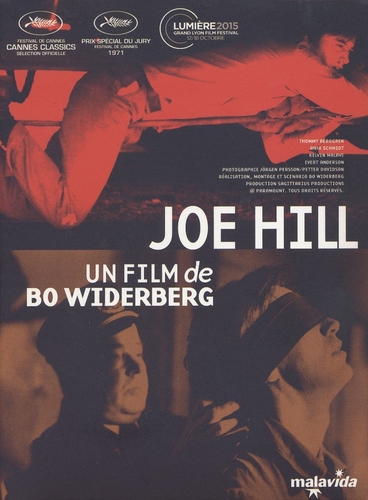 Couverture JOE HILL de Bo WIDERBERG