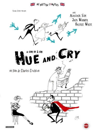 Couverture HUE AND CRY de Charles CRICHTON
