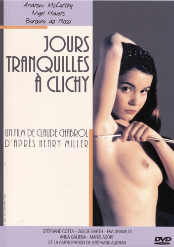Couverture JOURS TRANQUILLES À CLICHY de Claude CHABROL