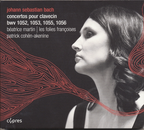 Couverture CONCERTOS CLAVECIN BWV 1052, 1053, 1055, 1056 de Johann Sebastian BACH